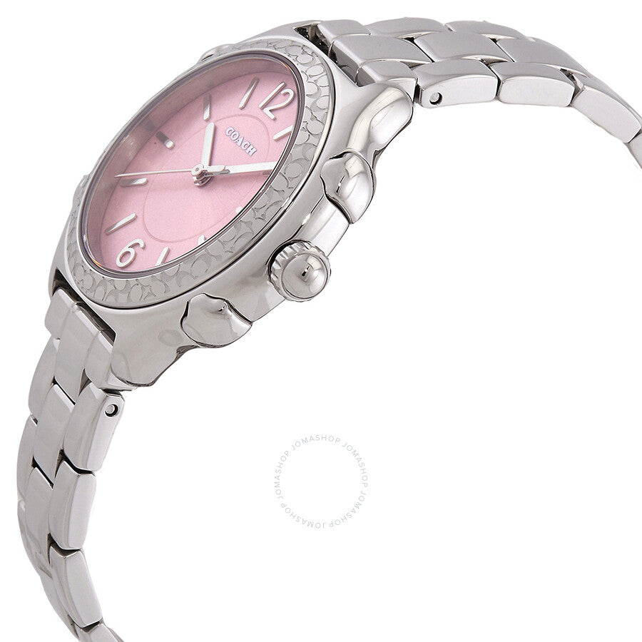 Coach Suzie Quartz Pink Dial Ladies Watch 14503903 - Dawson Watches #2