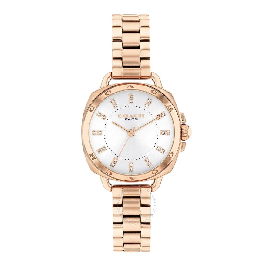 Coach Tatum Quartz Crystal Silver Dial Ladies Watch 14504154 - Dawson Watches