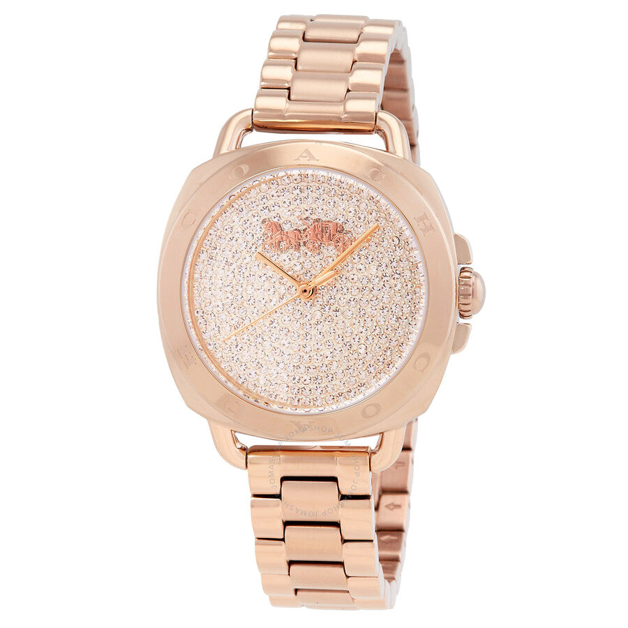 Coach Tatum Quartz Rose Gold Dial Ladies Watch 14504168 - Dawson Watches