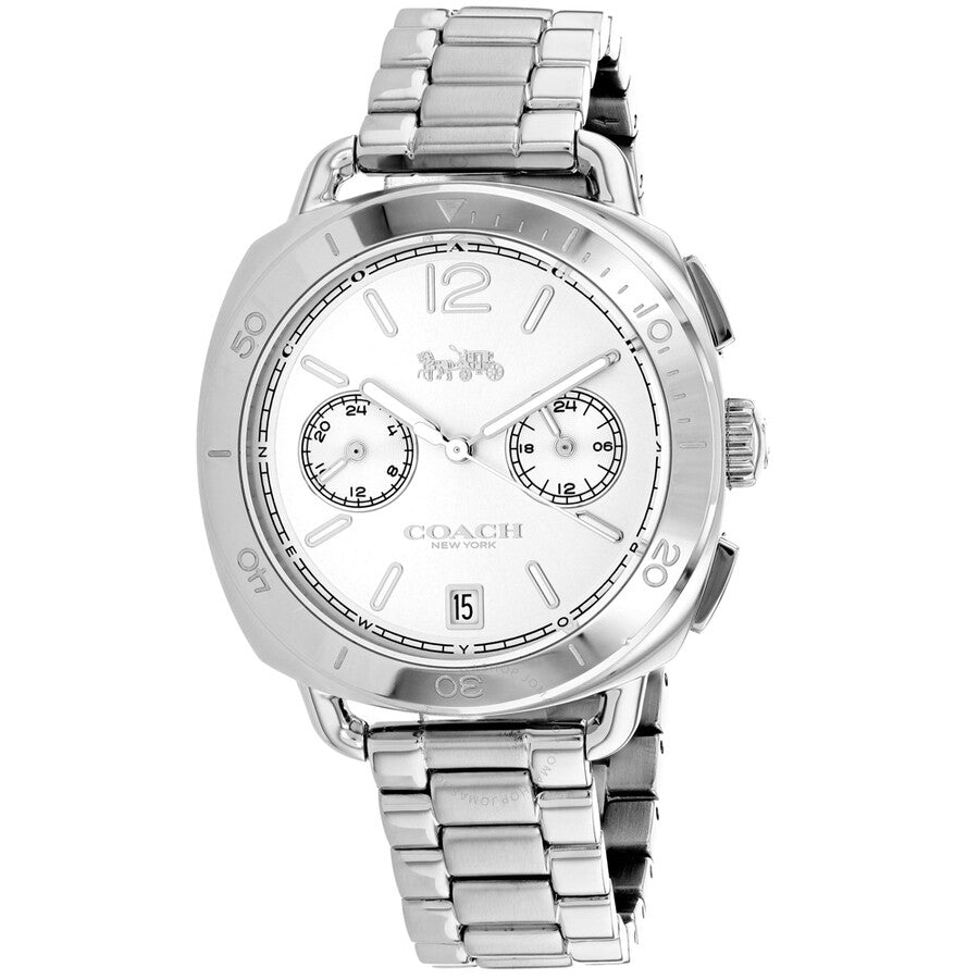 Coach Tatum Quartz Silver-toned  Dial  Ladies Watch 14502602 - Dawson Watches