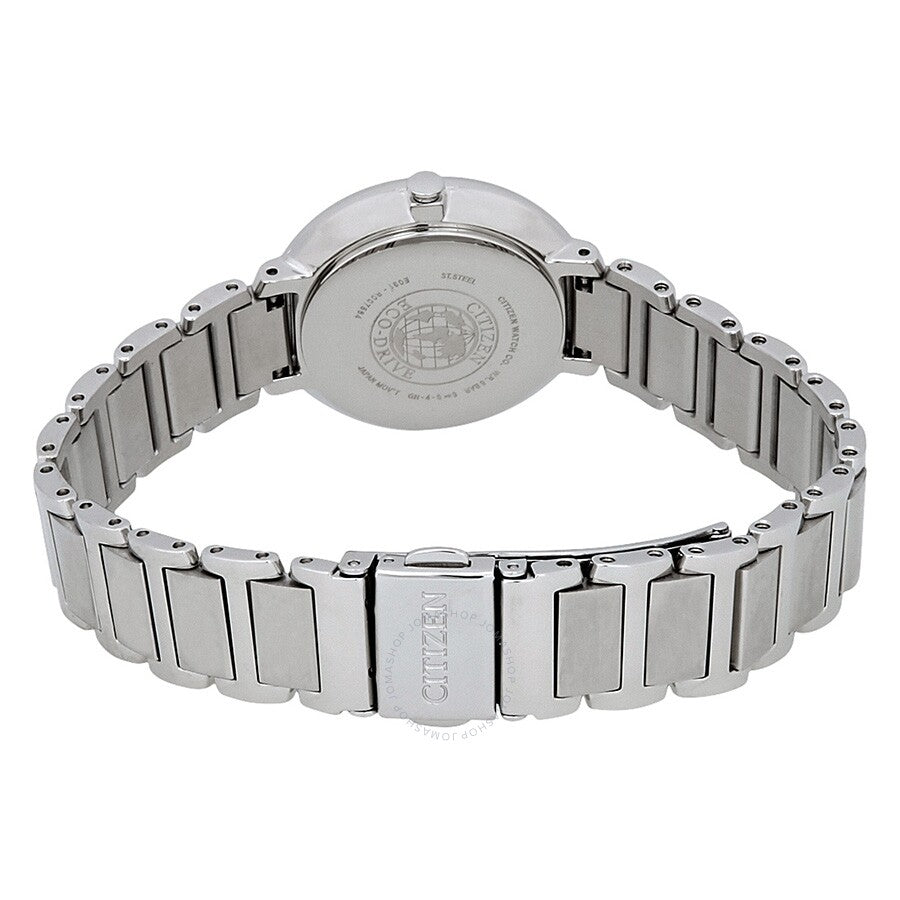 Citizen Silhouette Crystal Blue Mother of Pearl Dial Ladies Watch EM0480-52N - Dawson Watches #3