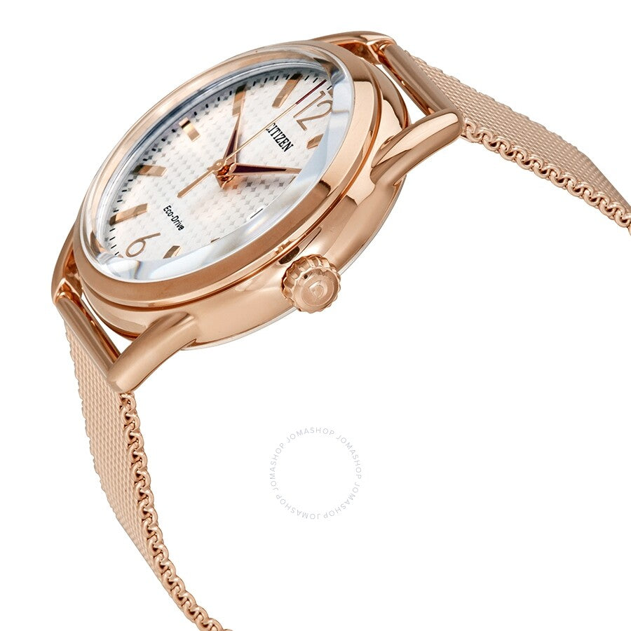Citizen Drive Silver Dial Eco-Drive Ladies Watch FE6083-72A - Dawson Watches #2
