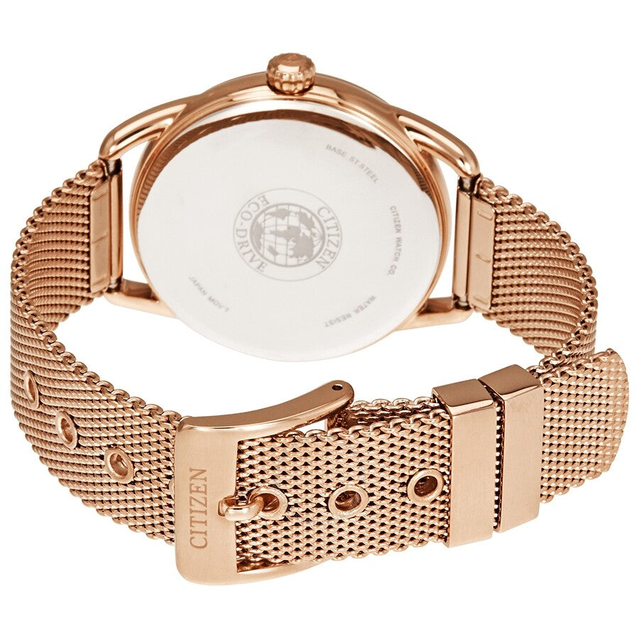 Citizen Drive Silver Dial Eco-Drive Ladies Watch FE6083-72A - Dawson Watches #3