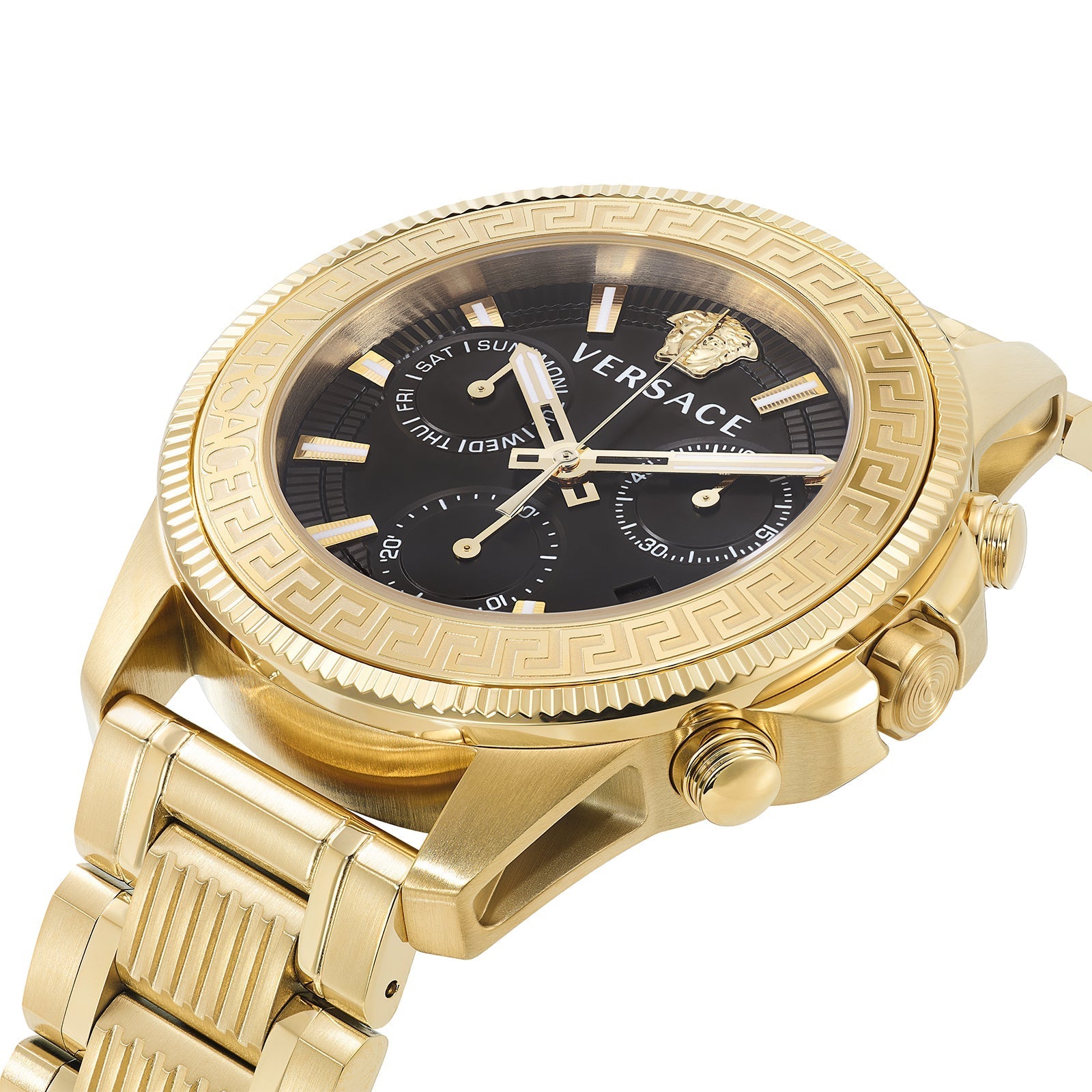 Versace Greca Action Gold Chronograph Men's Watch VE3J00622 - Dawson Watches #2