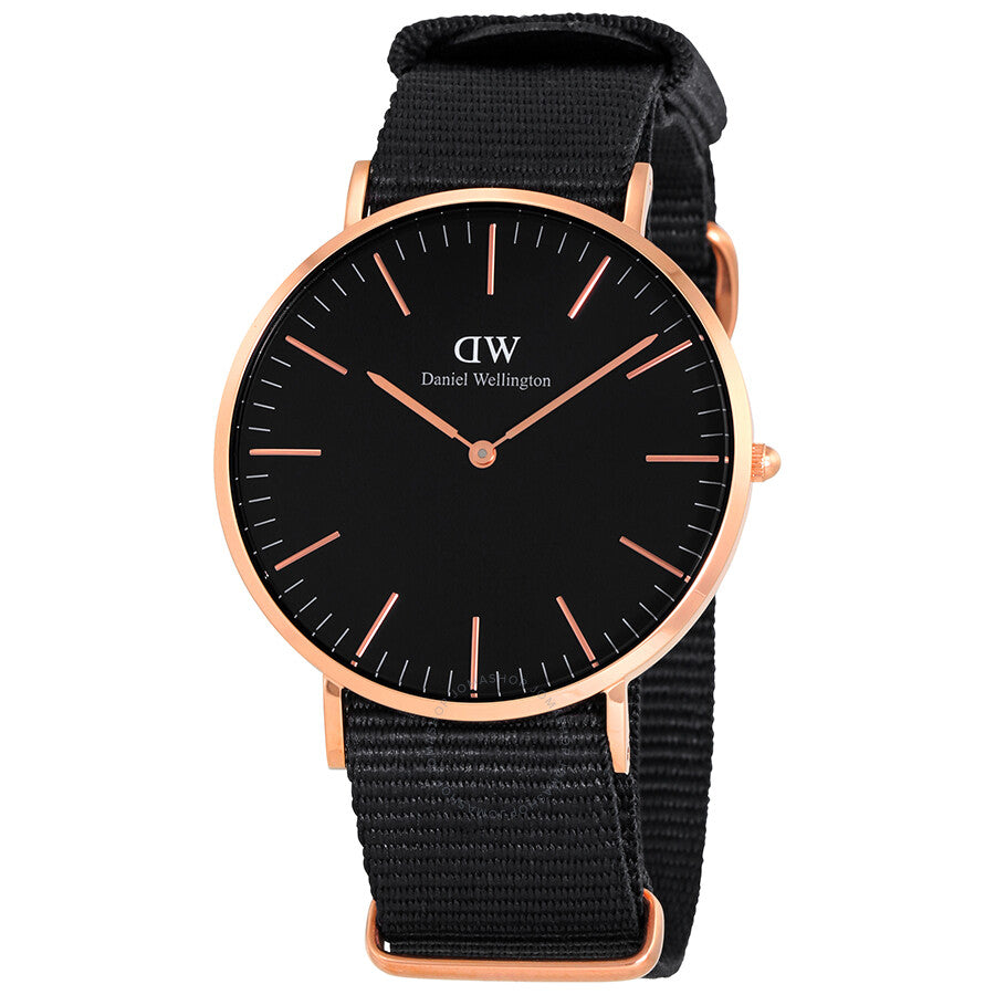 Daniel Wellington Classic Black Cornwall Watch DW00100148 - Dawson Watches