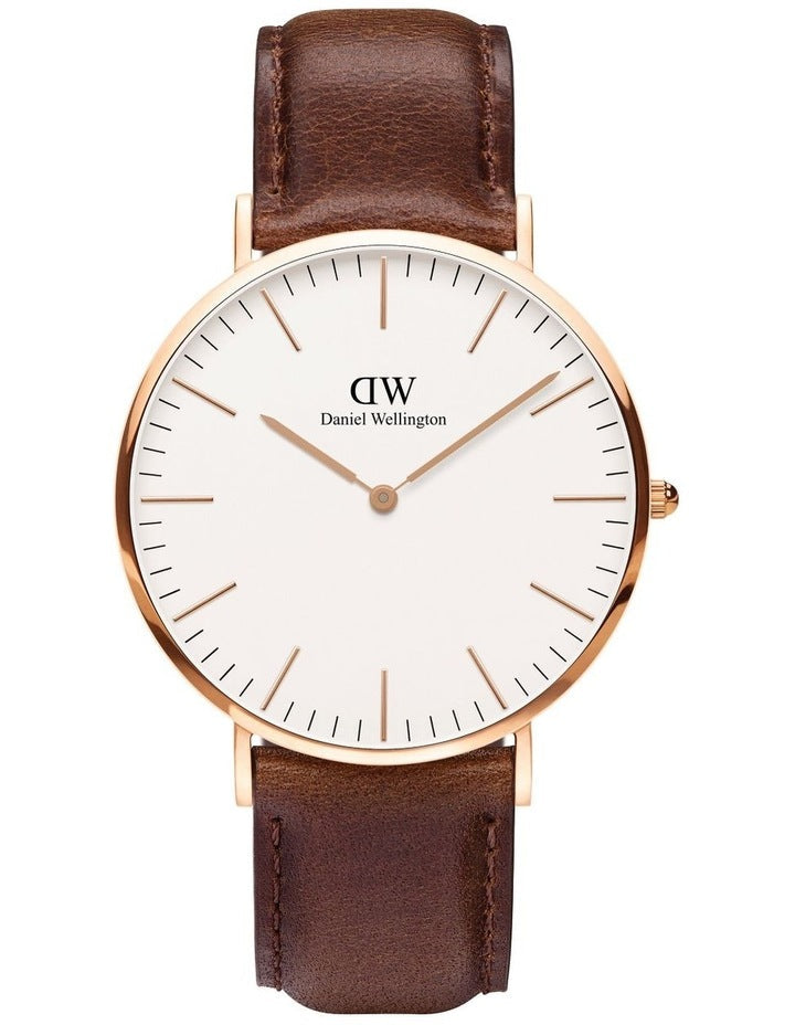 Daniel Wellington Classic Bristol 40mm Men's Gold Watch DW00100009