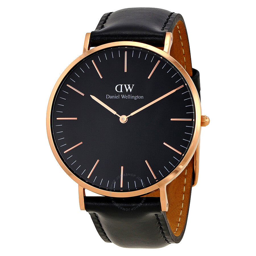 Daniel Wellington Classic Sheffield Black Dial 40 MM Watch DW00100127 - Dawson Watches