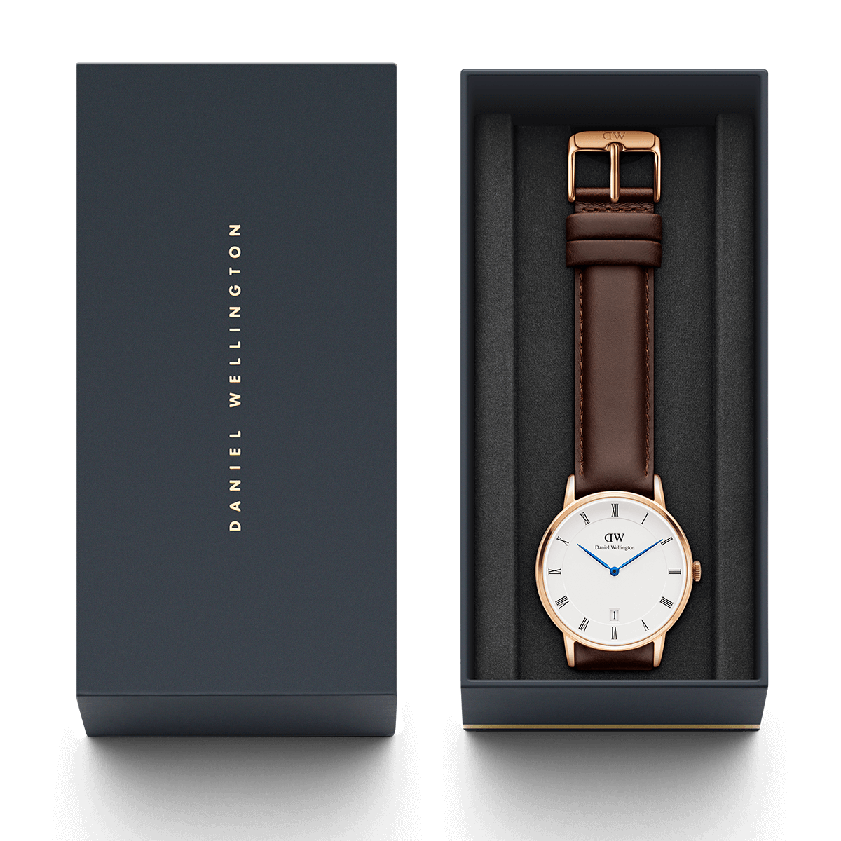 Daniel Wellington Dapper Bristol 38mm Men's Gold Watch DW00100086