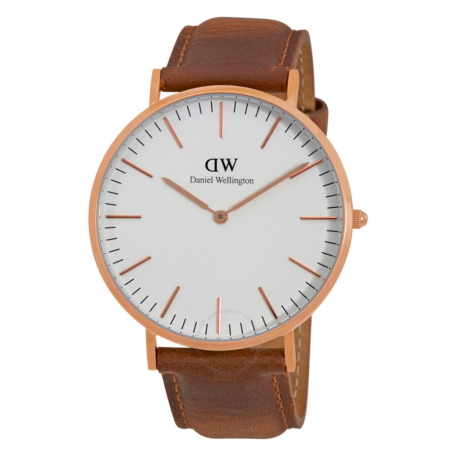 Daniel Wellington Durham White Dial Men's Watch DW00100109 - Dawson Watches
