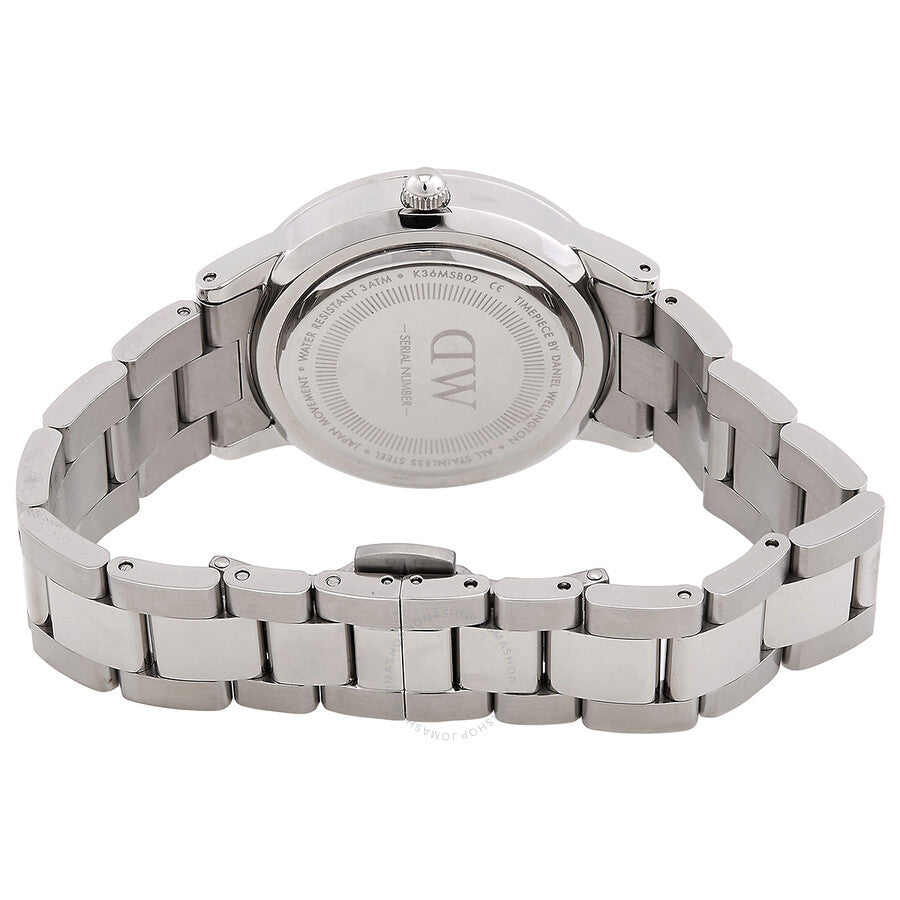 Daniel Wellington Iconic Link Quartz Black Dial Unisex Watch DW00100204 - Dawson Watches #3