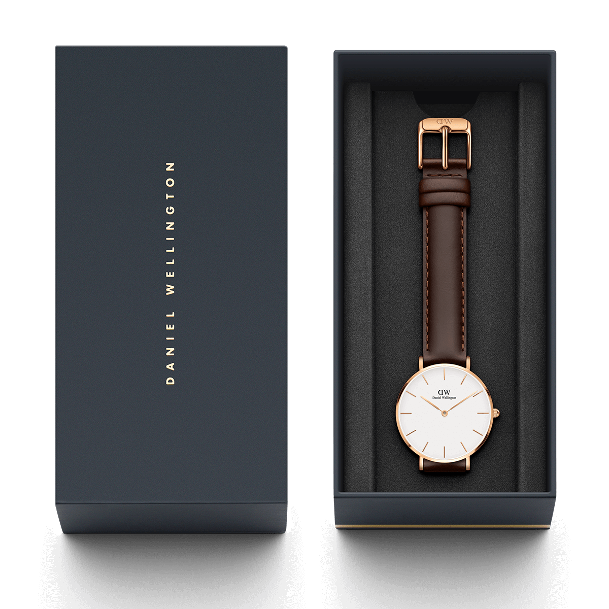 Daniel Wellington Petite Bristol 28mm Women's Gold Watch DW00100171