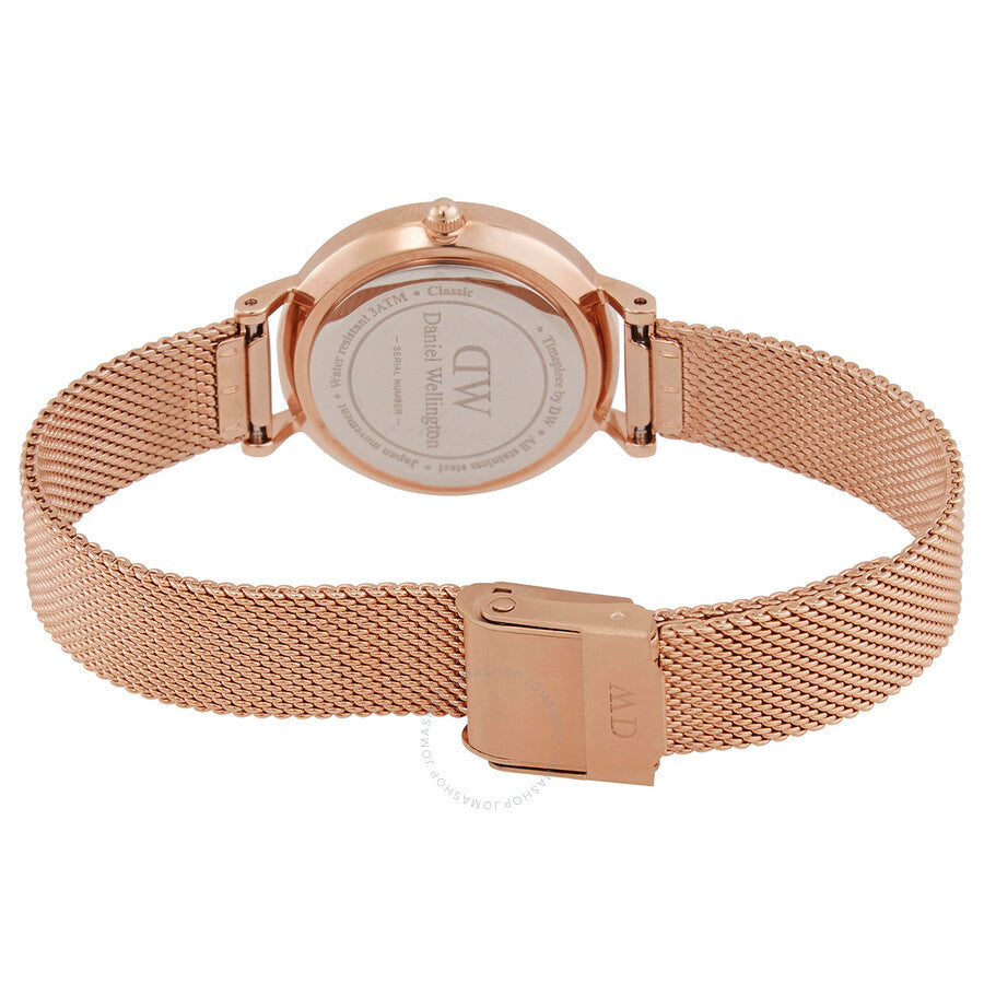 Daniel Wellington Petite Melrose Quartz Black Dial Ladies Watch DW00100217 - Dawson Watches #3