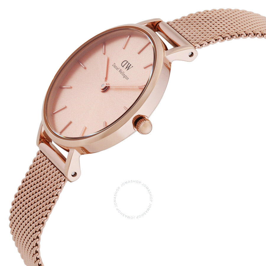 Daniel Wellington Petite Unitone Quartz Rose Gold Dial Ladies Watch DW00100470 - Dawson Watches #2
