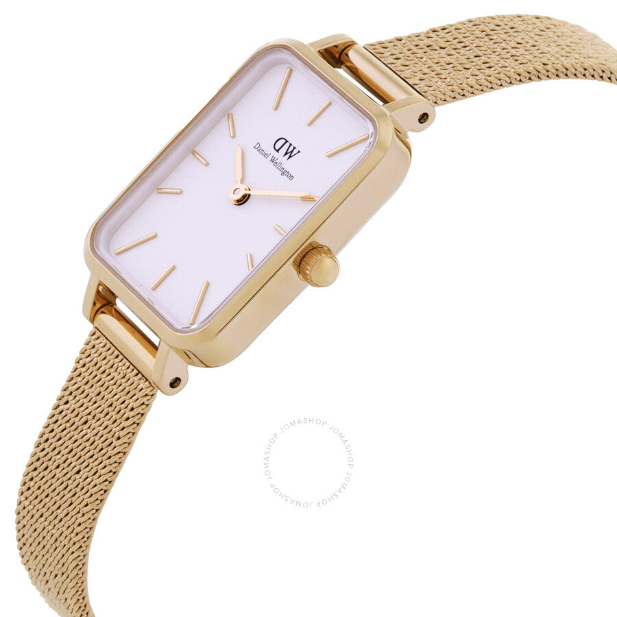 Daniel Wellington Quadro Quartz White Dial Ladies Watch DW00100556 - Dawson Watches #2