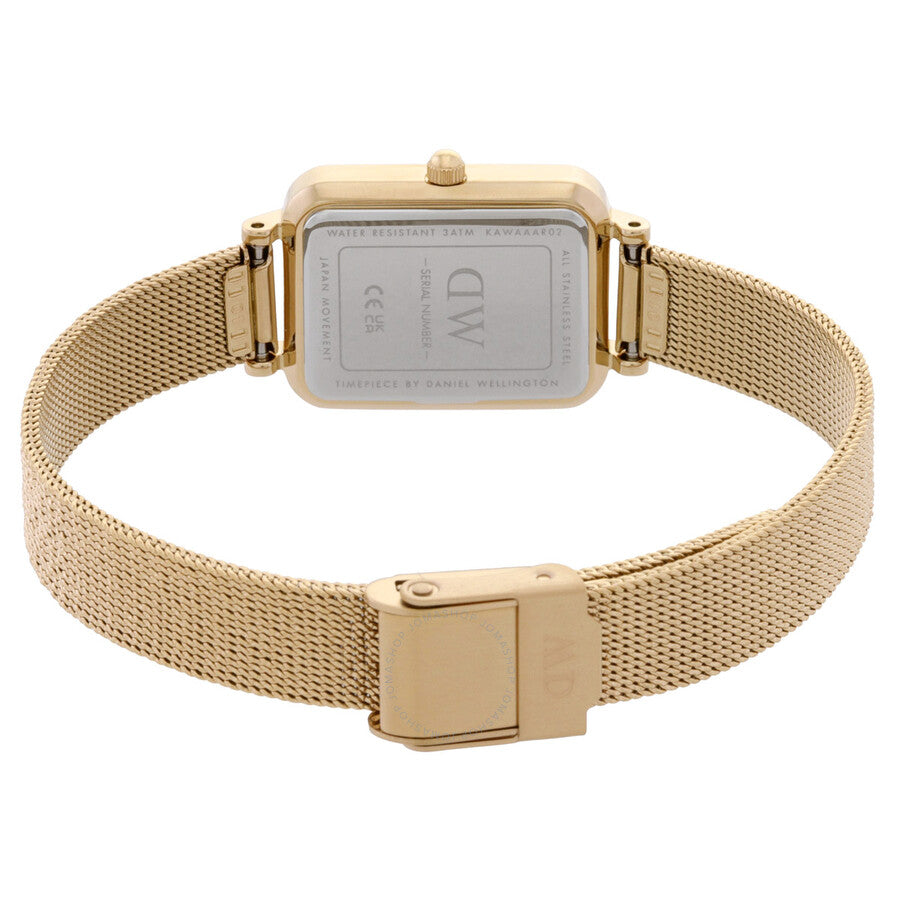 Daniel Wellington Quadro Quartz White Dial Ladies Watch DW00100556 - Dawson Watches #3