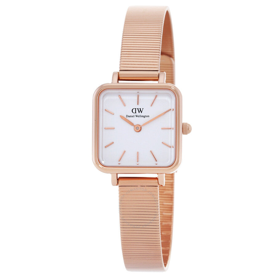Daniel Wellington Quadro Studio Quartz White Dial Watch DW00100517 - Dawson Watches
