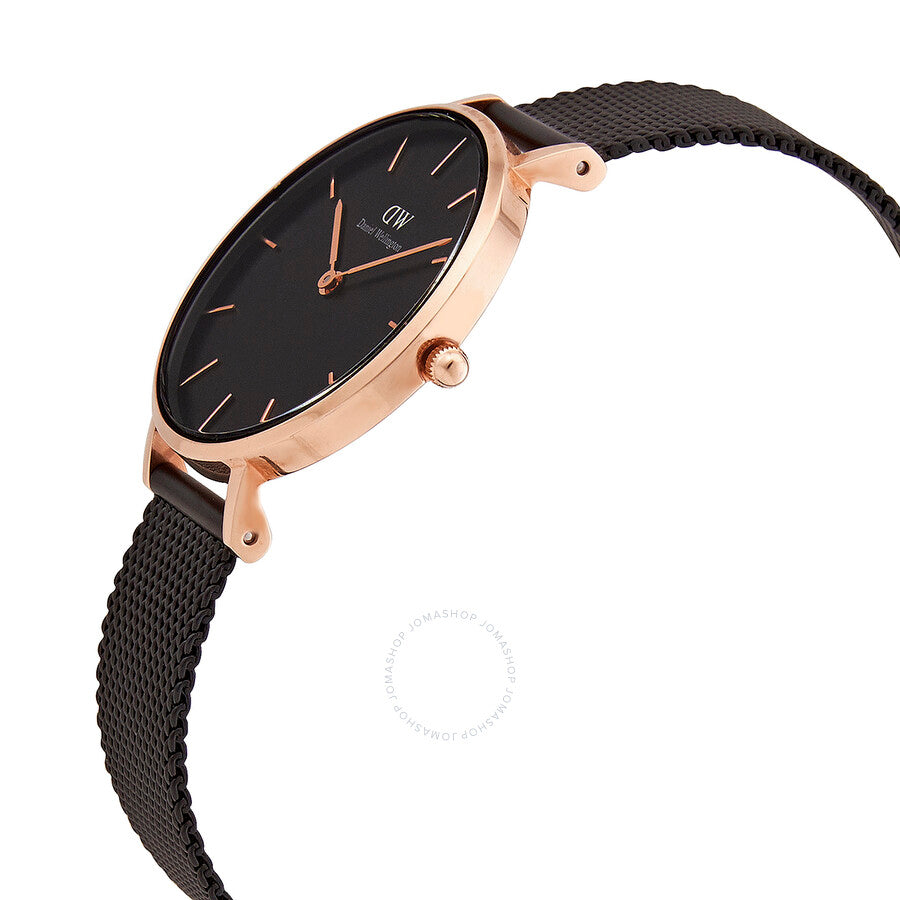 Daniel Wellington Quartz Black Dial Ladies Watch DW00100201 - Dawson Watches #2