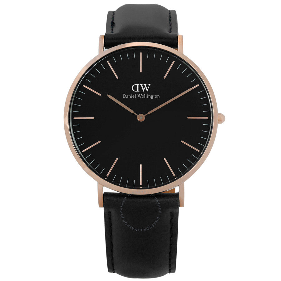 Daniel Wellington Quartz Black Dial Men's Watch DW00500035 - Dawson Watches