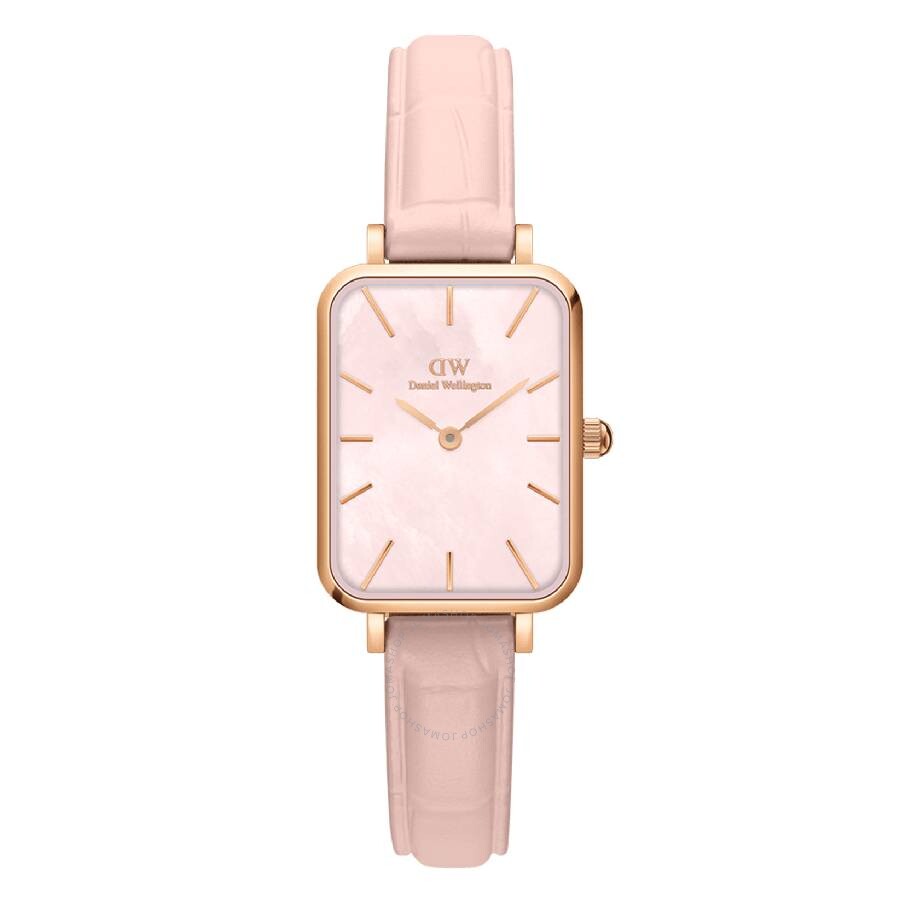Daniel Wellington Quartz Pink Dial Ladies Watch DW00100508 - Dawson Watches