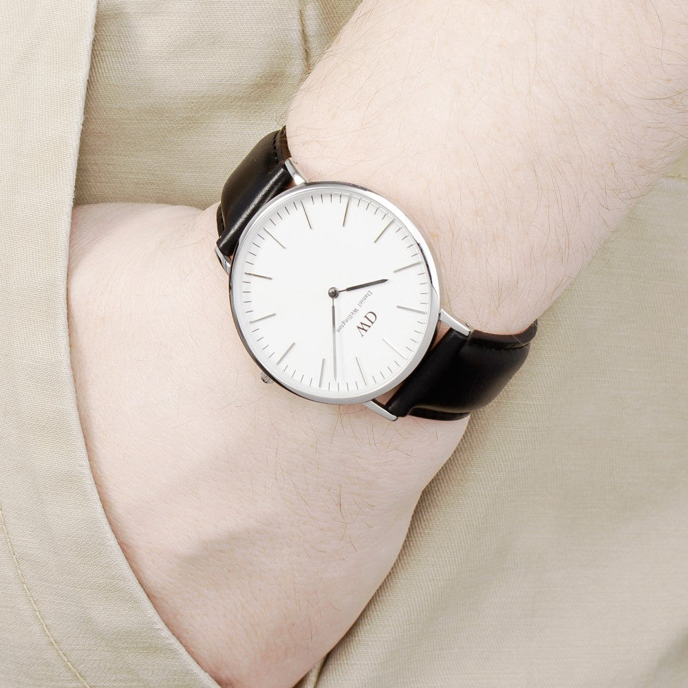 Daniel Wellington Sheffield 40mm Men's Silver Watch DW00100020