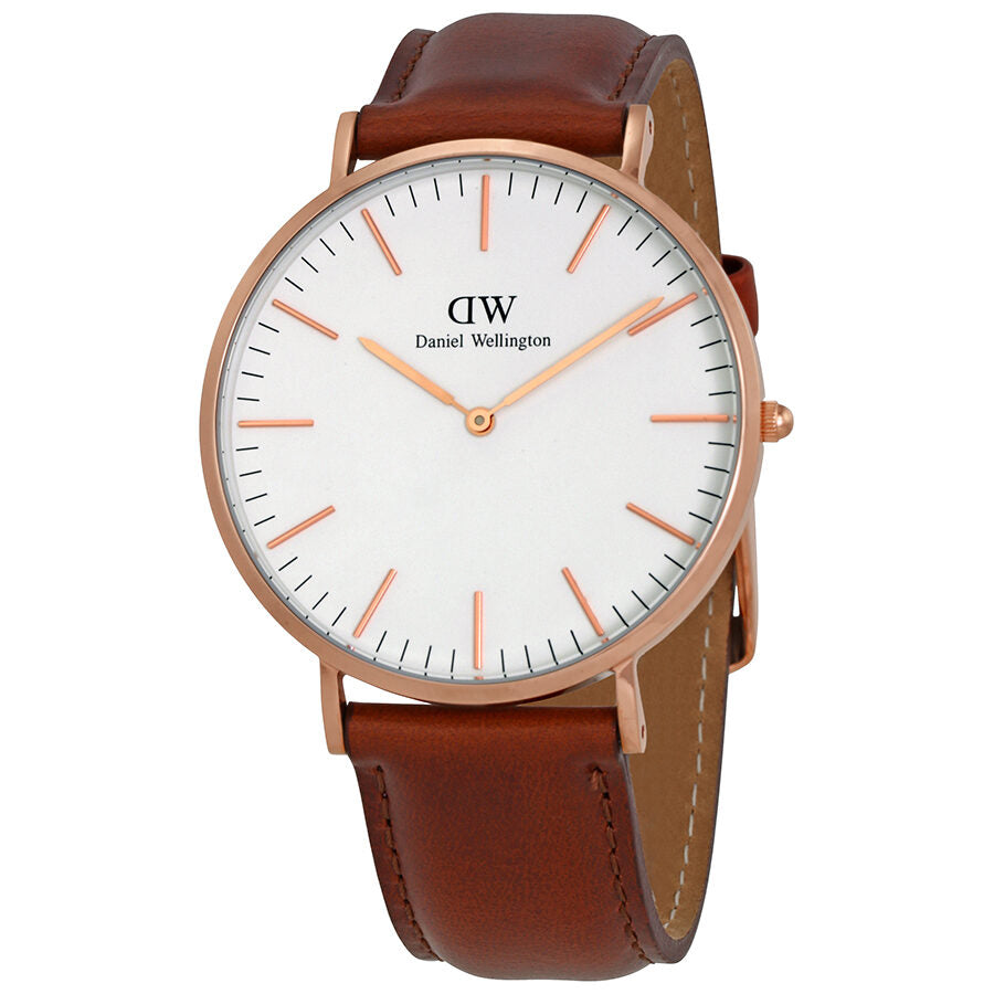 Daniel Wellington St Mawes Cream Dial Men's Watch #DW00100006 - Dawson Watches