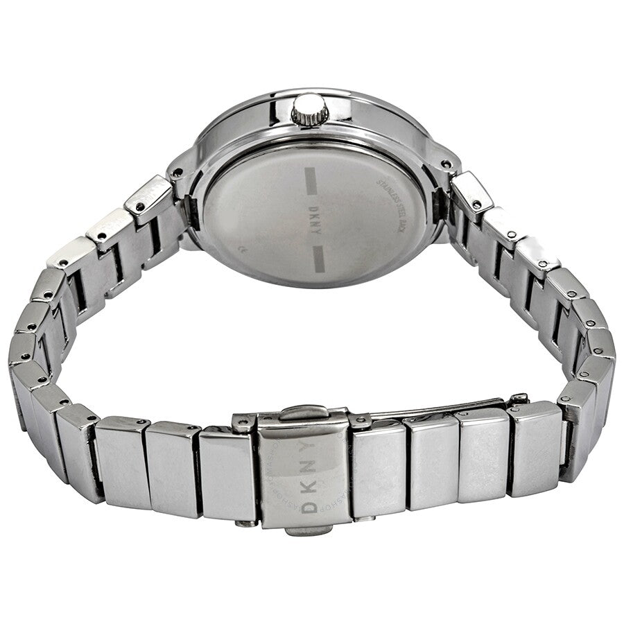 DKNY Astoria Quartz Silver Dial Stainless Steel Ladies Watch NY2694 - Dawson Watches #3