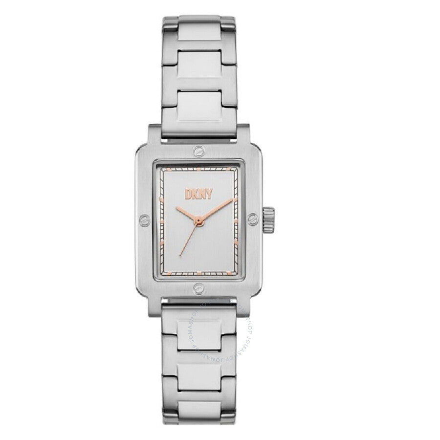 DKNY City Rivet Quartz Silver Dial Ladies Watch NY6662 - Dawson Watches
