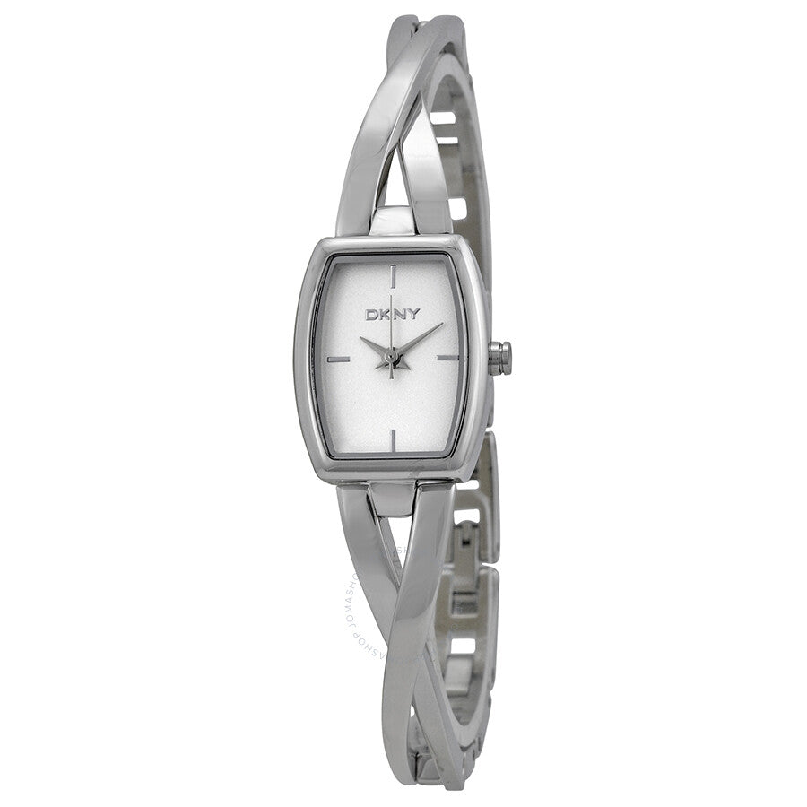 DKNY Crosswalk White Dial Stainless Steel Ladies Watch NY2234 - Dawson Watches