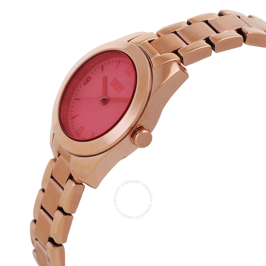 DKNY Nolita Quartz Pink Dial Ladies Watch NY6650 - Dawson Watches #2