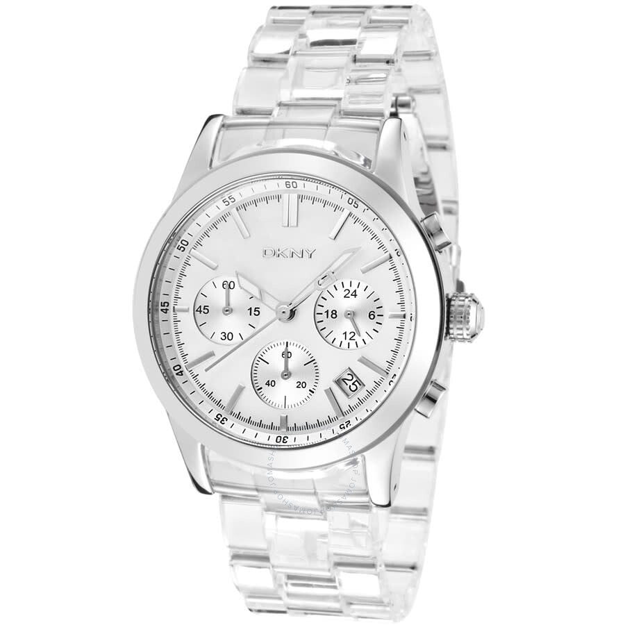 DKNY Plastic Mother of Pearl Dial Ladies Watch NY8059 - Dawson Watches