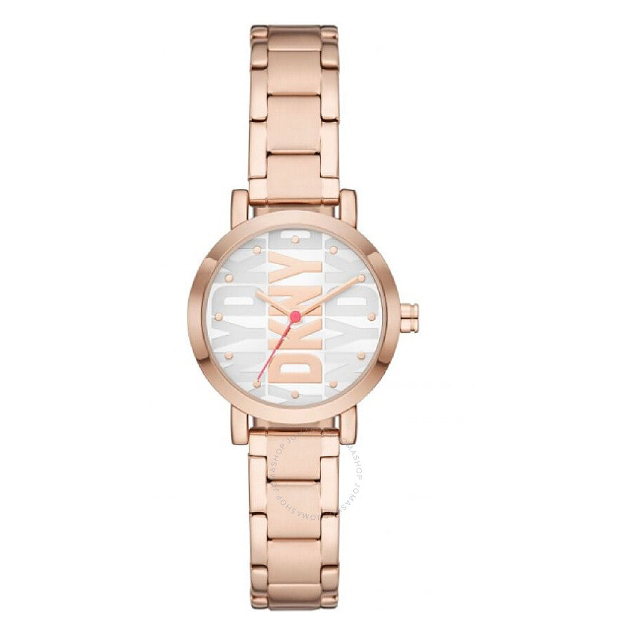 DKNY Soho Quartz Silver Dial Ladies Watch NY6648 - Dawson Watches