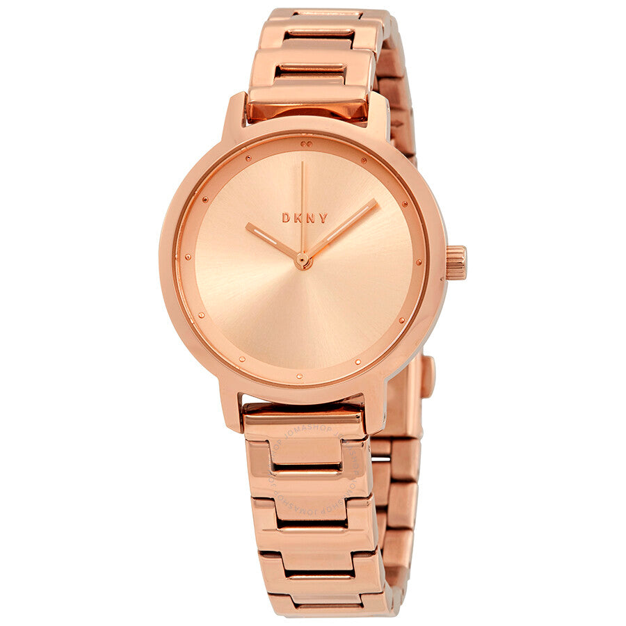 DKNY The Modernist Rose Sunray Dial Ladies Watch NY2637 - Dawson Watches