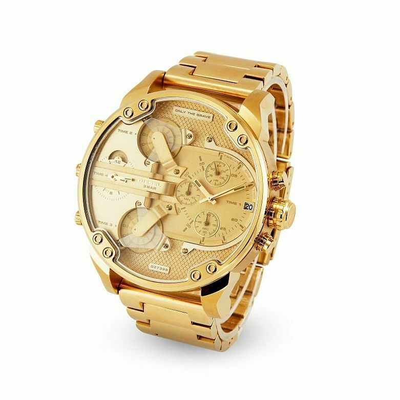 Diesel Big Daddy All Gold Men's Watch DZ7399