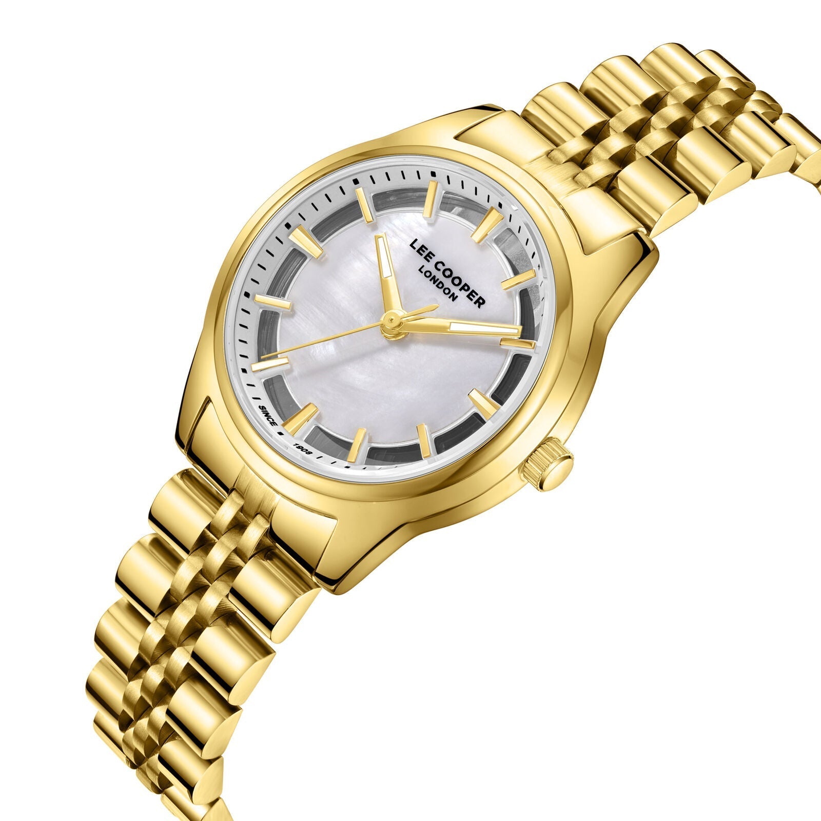 Lee Cooper Gold Ladies Watch LC08285.120
