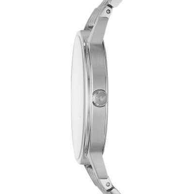 Emporio Armani Stainless White Dial Watch AR80014