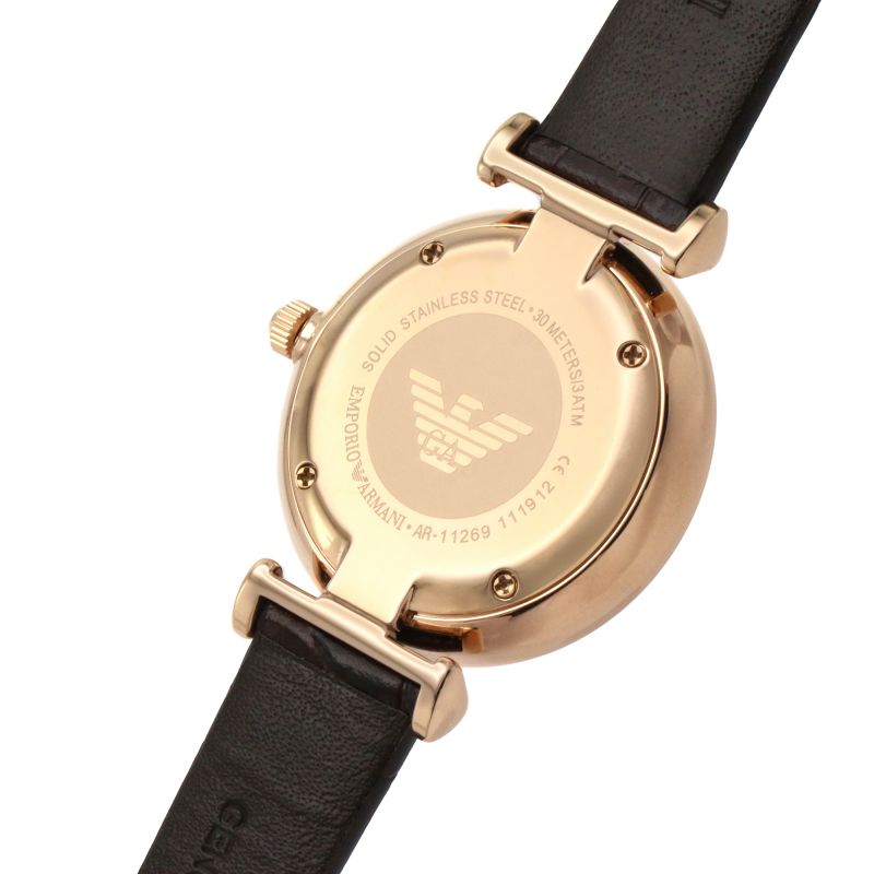 Emporio Armani Gianni T-Bar Crystal Pave Women's Watch AR11269