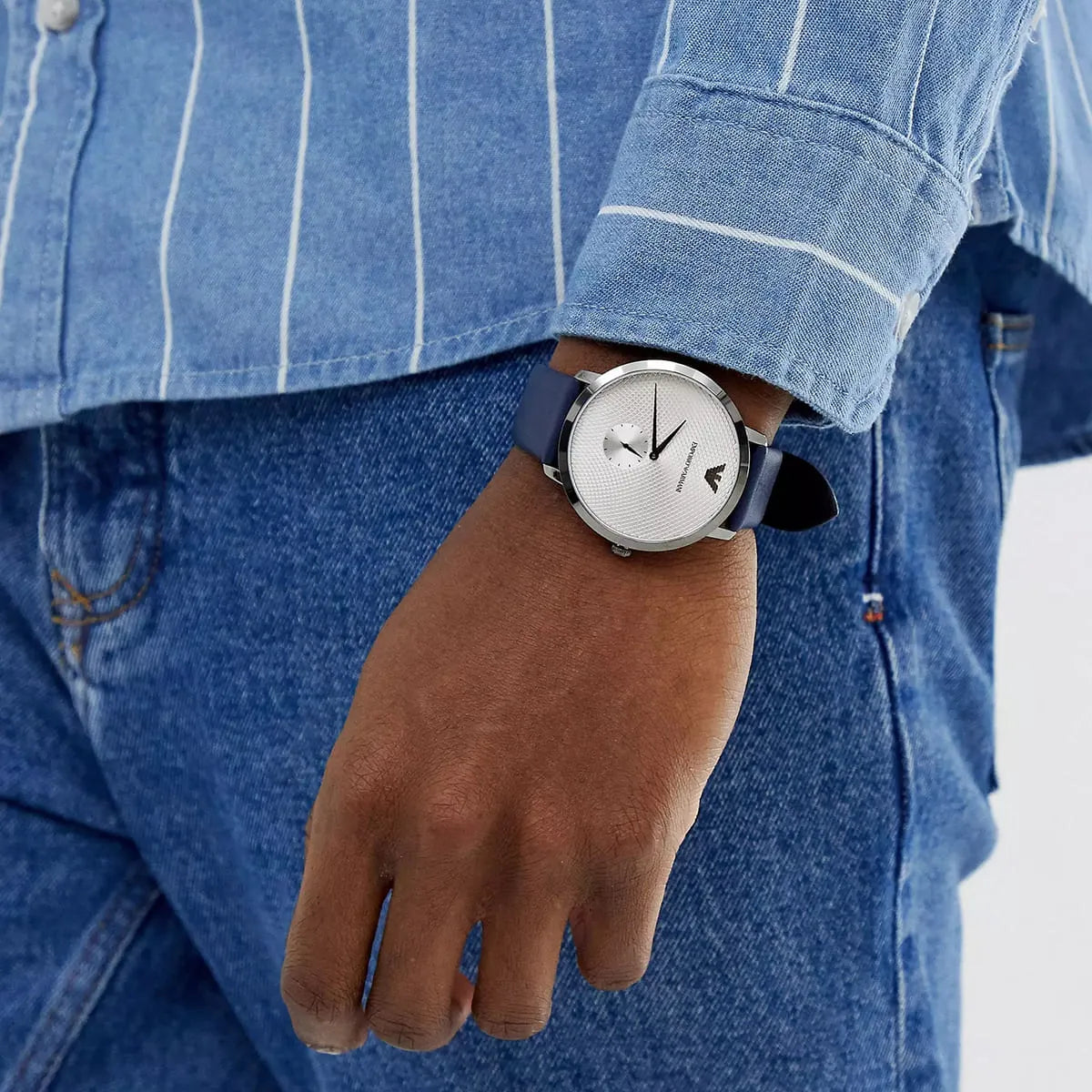 Emporio Armani Silver Men's Watch - AR11214