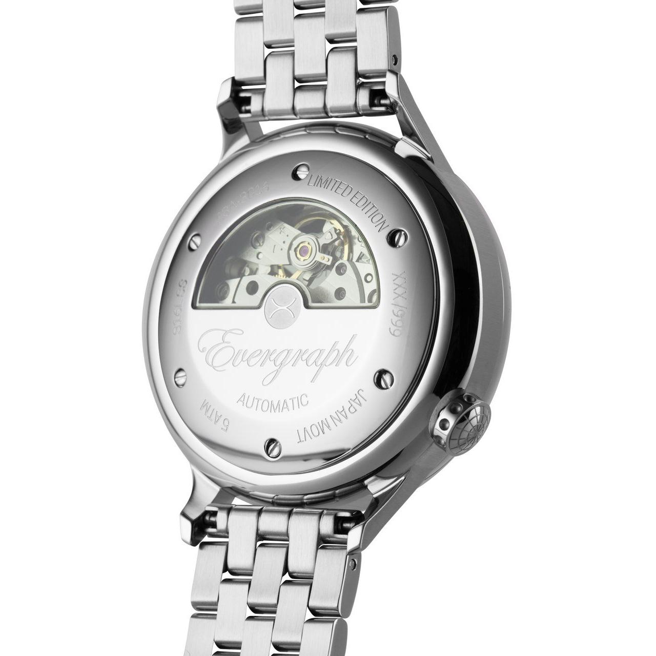 Xeric Limited Edition Evergraph Automatic SS Silver Mechanical Watch - Dawson Watches