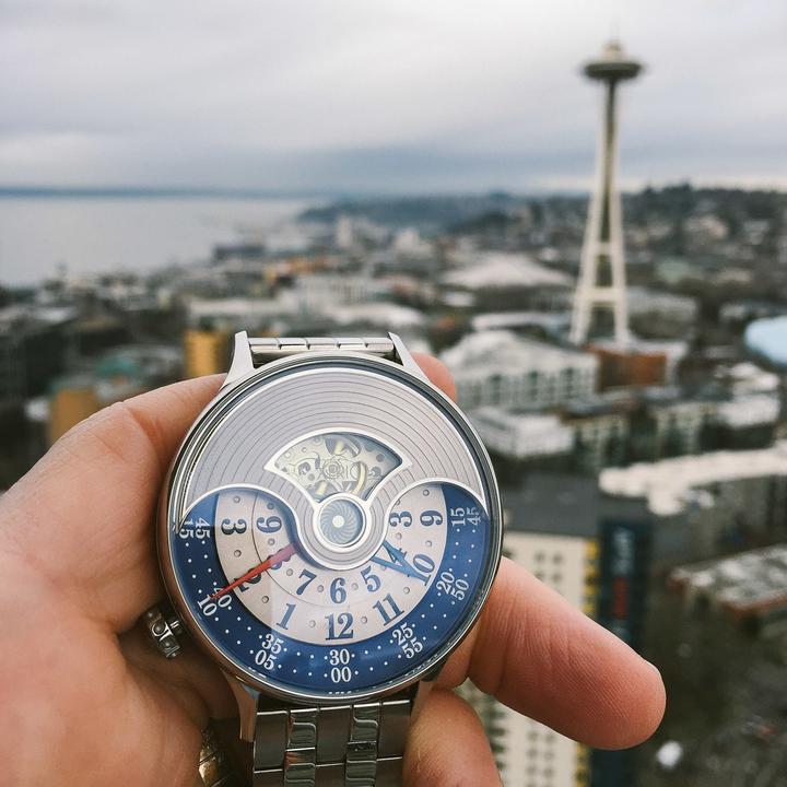Xeric Limited Edition Evergraph Automatic SS Silver Mechanical Watch - Dawson Watches