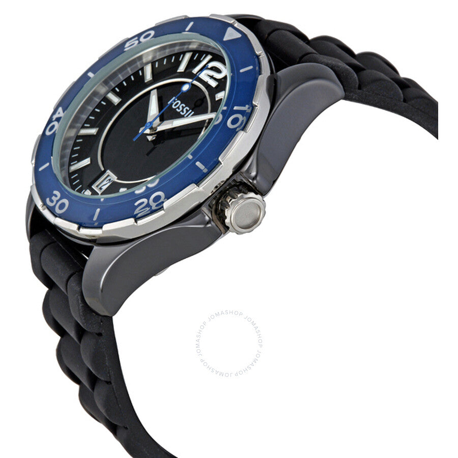 Fossil Black Dial Unisex Watch CE1036 - Dawson Watches #2