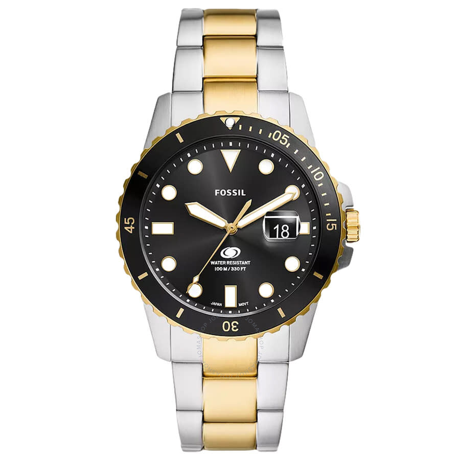 Fossil Dive Black Dial Men's Watch FS6031 - Dawson Watches