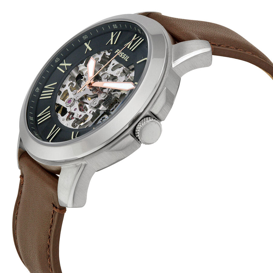 Fossil Grant Automatic Black Skeleton Dial Men's Watch ME3100 - BigDaddy Watches #2