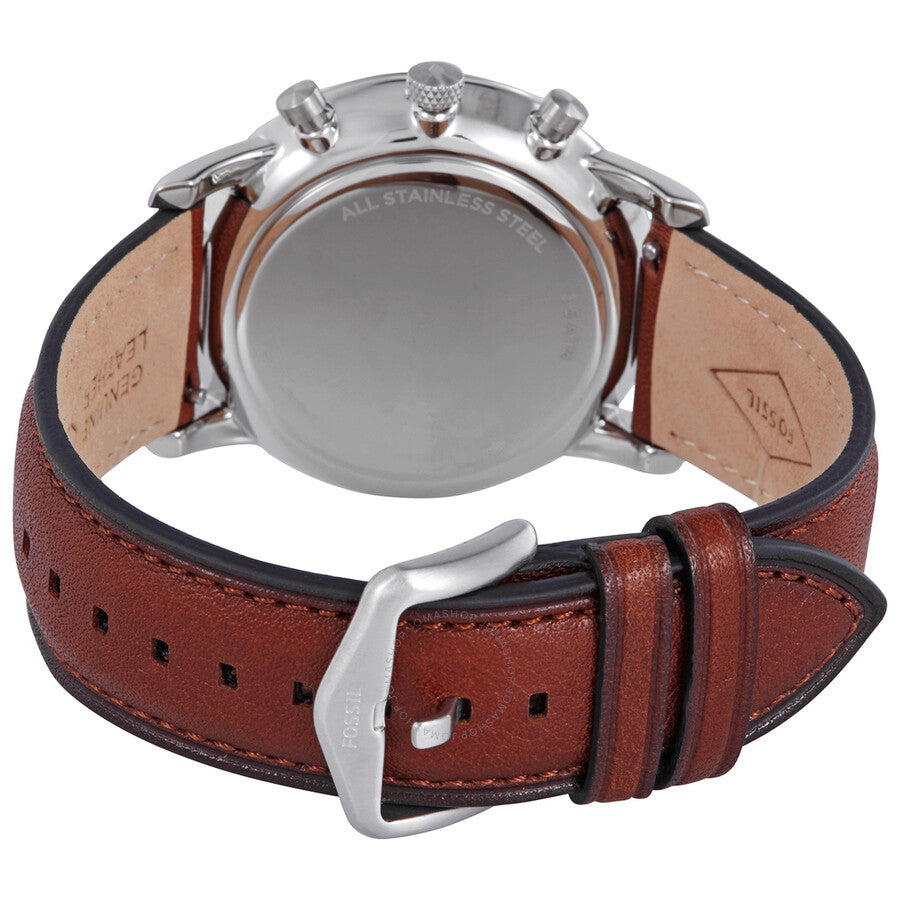 Fossil Minimalist Chronograph Quartz Blue Dial Men's Watch FS5850 - Dawson Watches #3