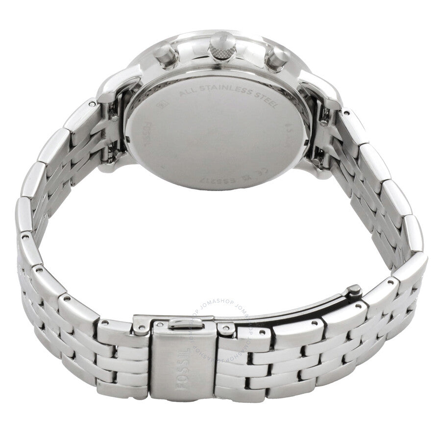 Fossil Neutra Chronograph Crystal Silver-tone Dial Ladies Watch ES5217 - Dawson Watches #3