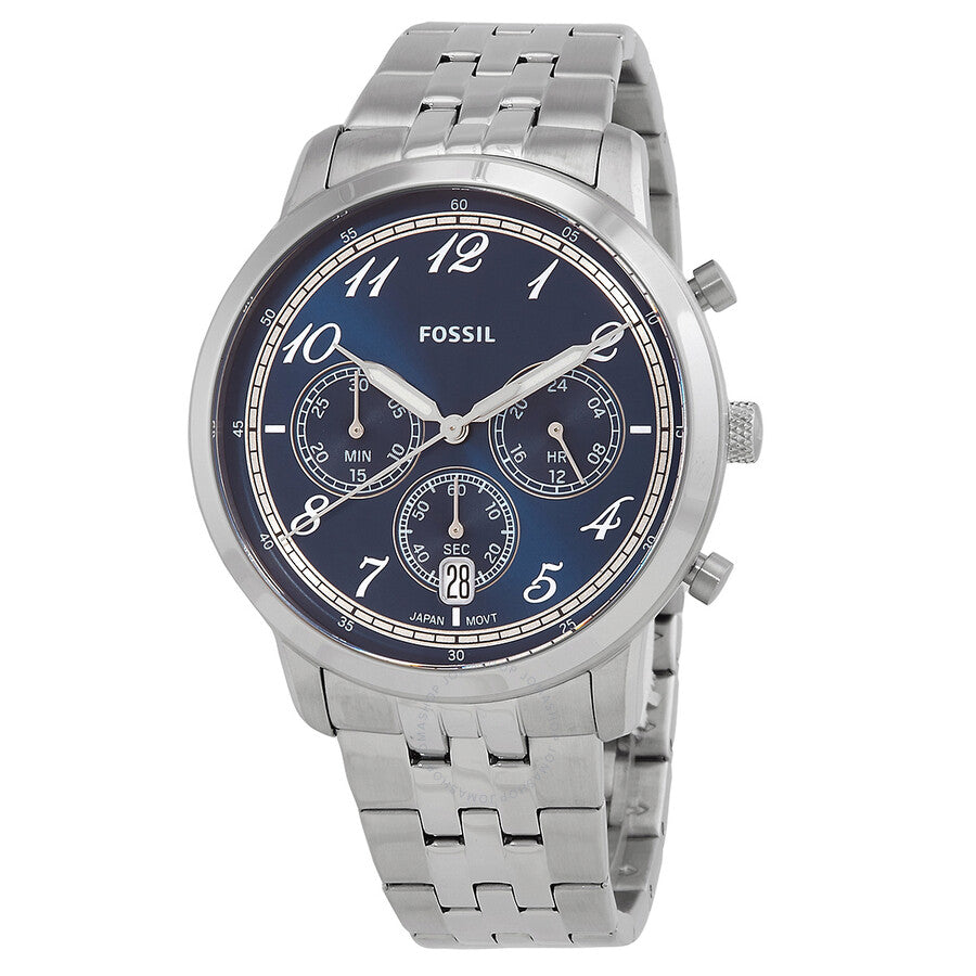 Fossil Neutra Chronograph Quartz Blue Dial Men's Watch FS6025 - Dawson Watches