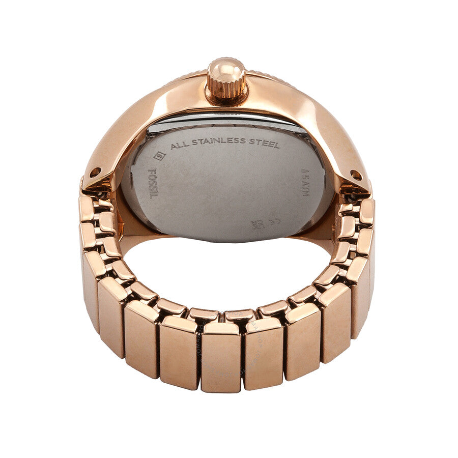 Fossil Rose Gold-Tone Quartz Ladies Watch Ring ES5247 - Dawson Watches #4