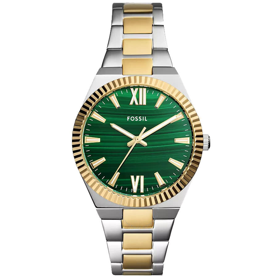 Fossil Scarlette Quartz Green Dial Ladies Watch ES5334 - Dawson Watches