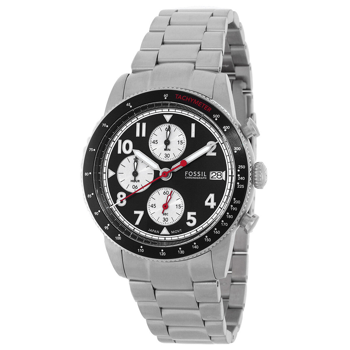 Fossil Sport Tourer FS6045 men's chronograph with three subdials and date window