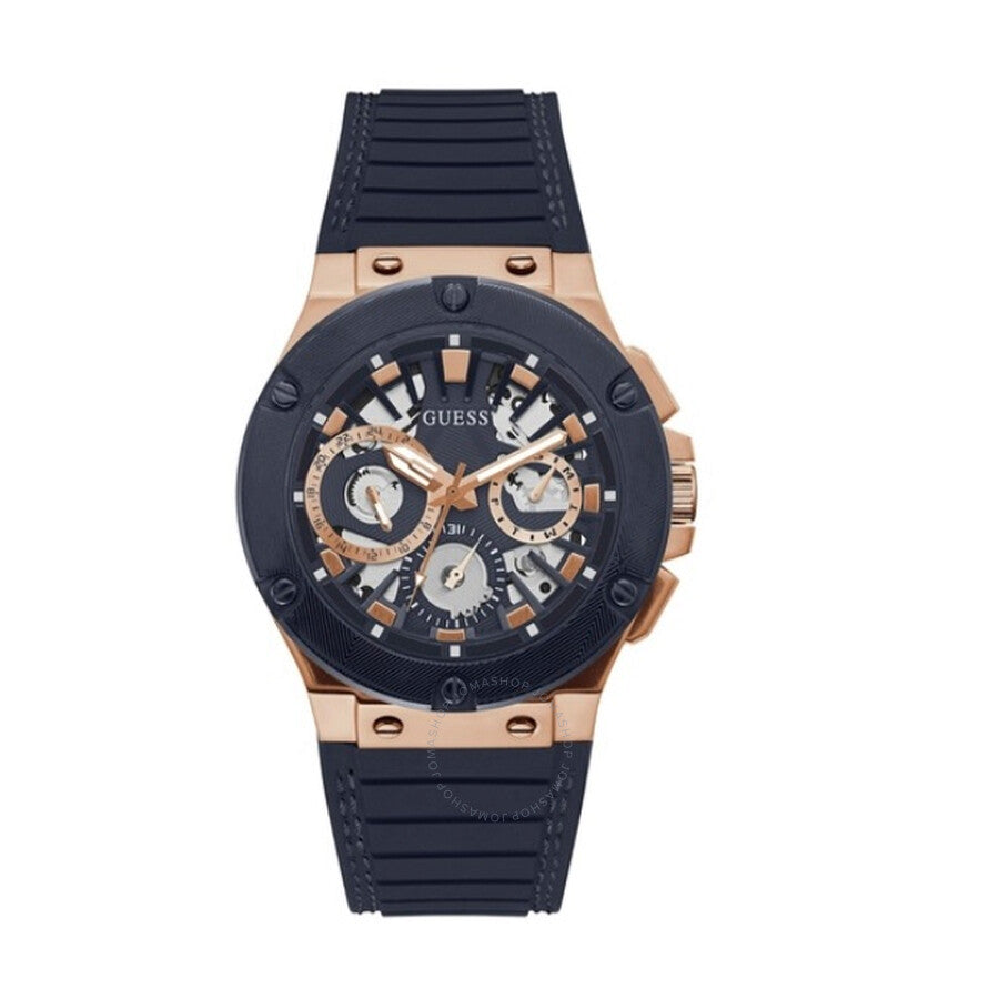 Guess Circuit Quartz Black Dial Men's Watch GW0487G4 - Dawson Watches