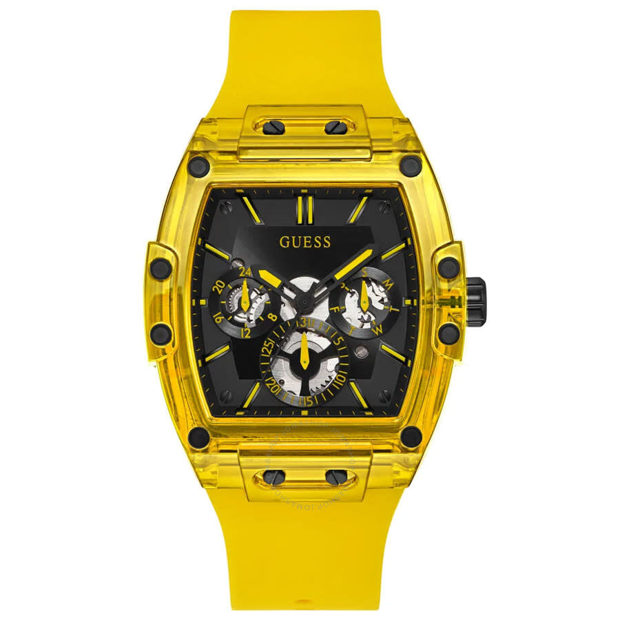 Guess Classic Black Dial Men's Watch GW0203G6 - Dawson Watches